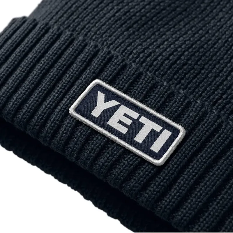 Yeti Logo Beanie Hat Navy-2
